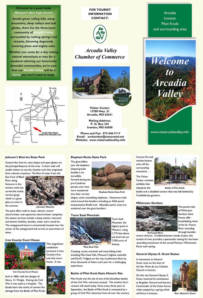 Chamber of Commerce Arcadia Valley